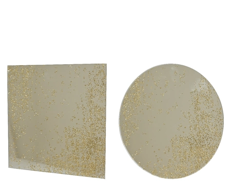 Plate Glass gold dia20