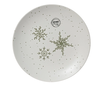 Plate Stoneware warm white/soft multi dia19.40 - image 1