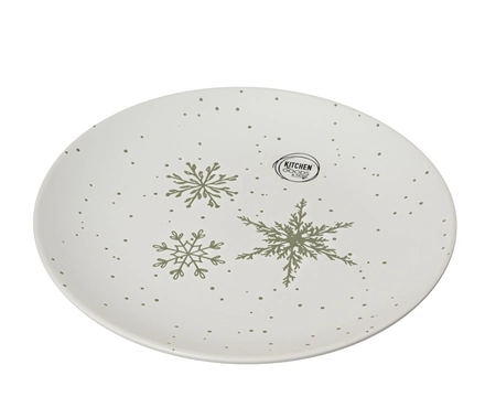 Plate Stoneware warm white/soft multi dia19.40 - image 2