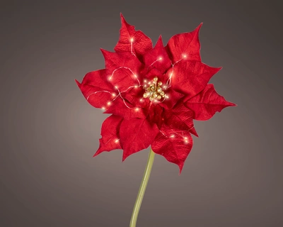Poinsettia BO Indoor Red W.40cm x H.120cm - image 1