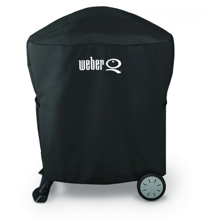 Weber Premium Barbecue Cover - Fits Q 100/1000 And 200/2000 Series Using Stand Or Cart