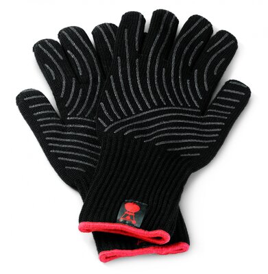 Premium Gloves - Size S/M, Black, Heat Resistant