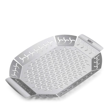 Premium Grilling Basket, Small, Stainless Steel