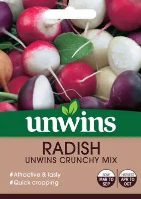 Radish (Globe) Unwins Crunchy Mix - image 1