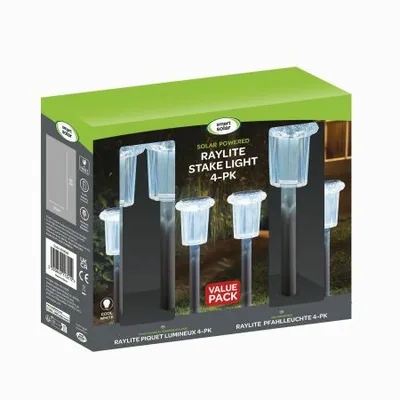 Raylite Solar Stake Light 4pc Carry Pack - image 3