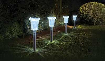 Raylite Solar Stake Light 4pc Carry Pack - image 2