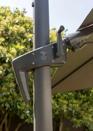 RE Square 3x3m Cantilever Light Grey - image 3