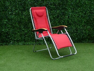 Red Multi-Position Relaxer Chair - image 1