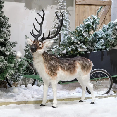 Reindeer Plastic Brown/WW W.120cm x H.144cm - image 2