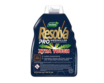 Resolva Pro Weedkiller Super Conc. Xtra Tough 1L  1L