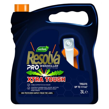 Resolva Pro Weedkiller Xtra Tough 3L RTU  3L