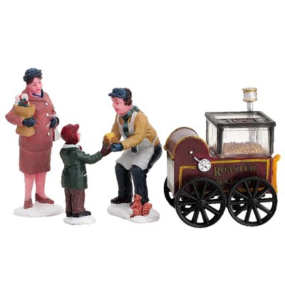 Roasted Chestnut Stand, Set/4