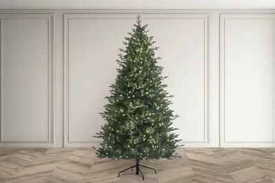 Rocky Blue Green Spruce - 7.5Ft Tree 700 Warm White LED  & 8 Functions - image 3