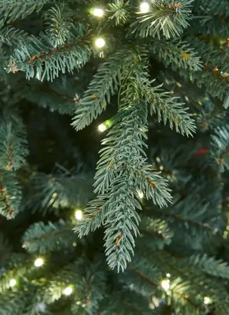 Rocky Blue Green Spruce - 7.5Ft Tree 700 Warm White LED  & 8 Functions - image 2