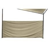 Rodin 3.5m Sail Shade Privacy Screens - Beige (Pack of 2)