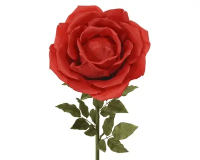 Rose Polyester Red H136.00cm red - image 1