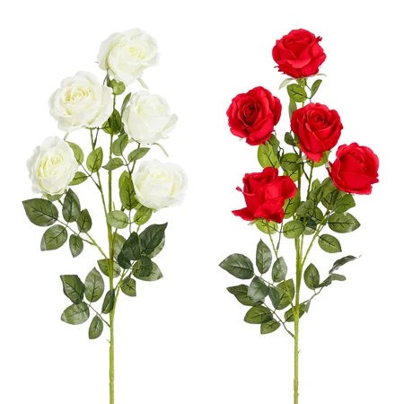 Rose Red White 2 Assorted - L105Xw20Xh10Cm