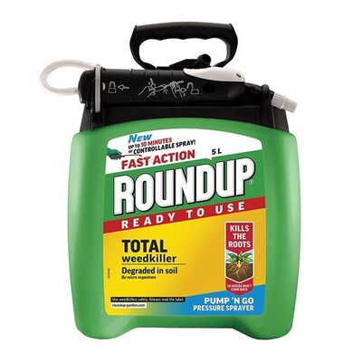 Roundup Total Fast Action Pump 'N Go Pump 5Lt
