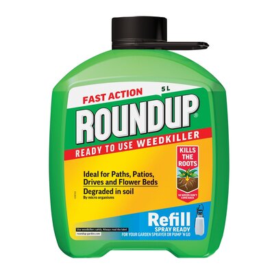 Roundup Total Fast Action Pump 'N Go Refill 5Lt
