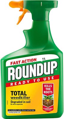 Roundup Total Fast Action Weedkiller Gun 1Lt