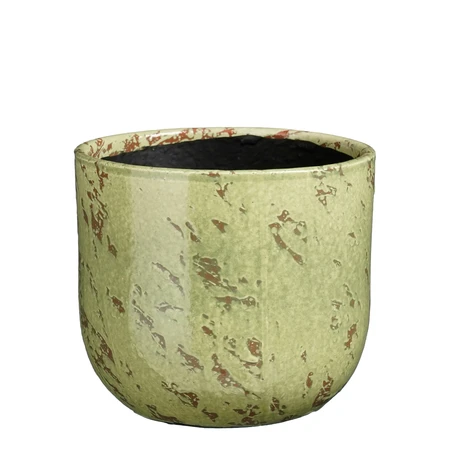 Sandro Pot Round L. Green - H16Xd18Cm