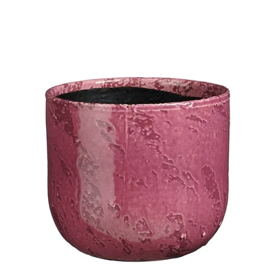 Sandro Pot Round Purple - H16Xd18Cm