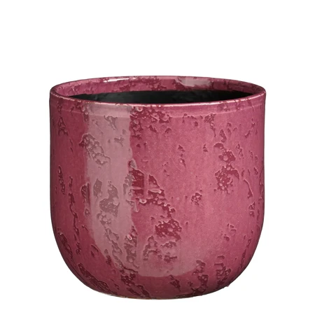 Sandro Pot Round Purple - H19Xd21Cm