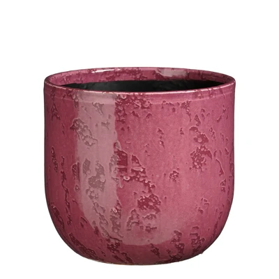 Sandro Pot Round Purple - H19Xd21Cm