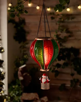 Santa Flaming Balloon - XL - image 1