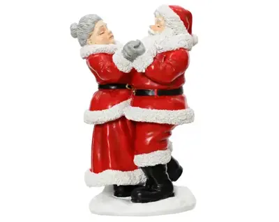 Santa Polyresin Santa Red H27cm