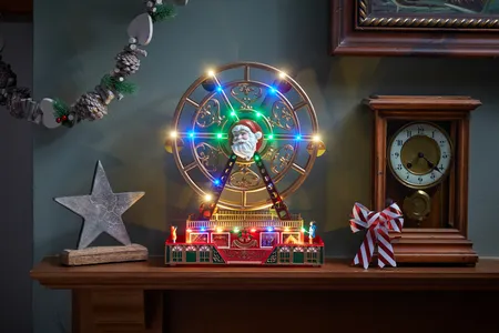 Santa's Ferris Wheel, SnowScene - image 1