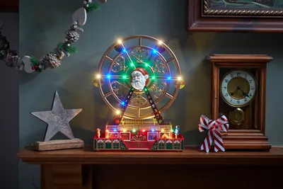 Santa's Ferris Wheel, SnowScene - image 1