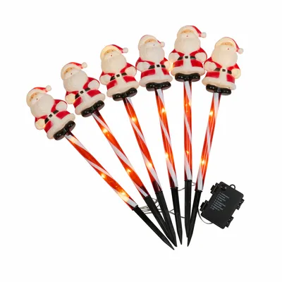 SantaDecor Stakes - Set of 6 - image 2