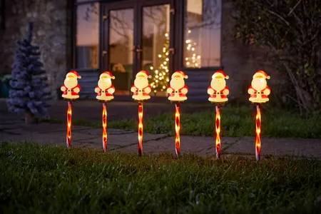 SantaDecor Stakes - Set of 6 - image 1