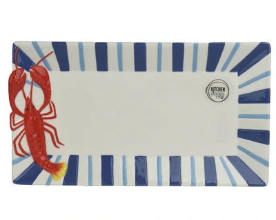 Serving Plate Dolomite Rectangle Lobster White L.25.7Cm X W.14.2Cm - image 2