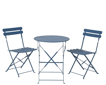 Set Helsingborg Steel Outdoor Blue H.71Cm - image 1