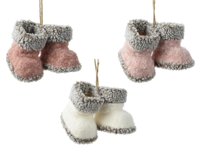 Shoe Polyester Jute Hanger Asst. W8-H8cm