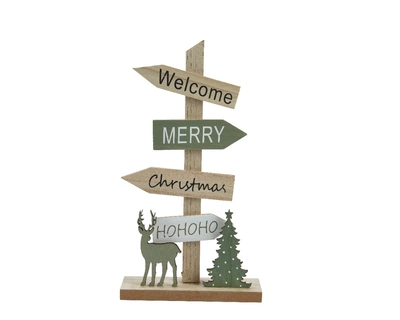 Signboard Plywood natural L16-H29cm