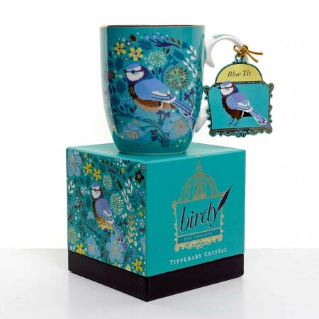 Single Birdy Mug - Blue Tit