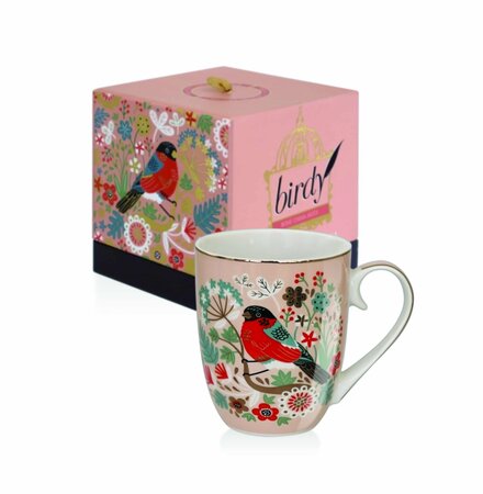 Single Birdy Mug - Bullfinch