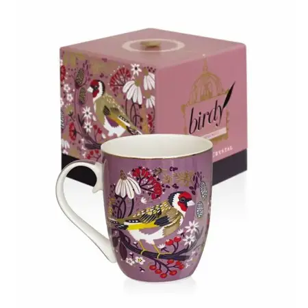 Single Birdy Mug - Goldfinch