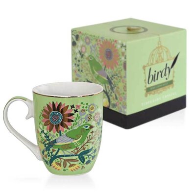 Single Birdy Mug - Greenfinch