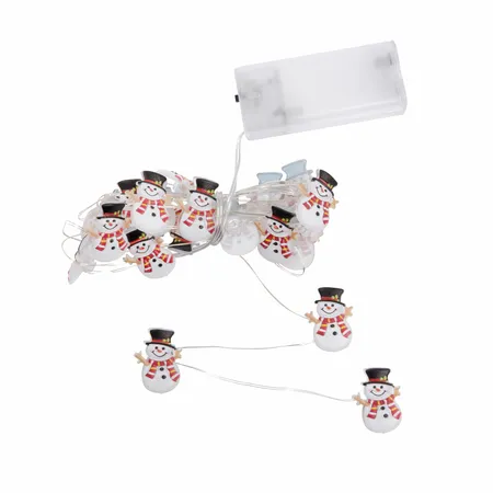 Snowman String Lights - Set of 20 - image 2