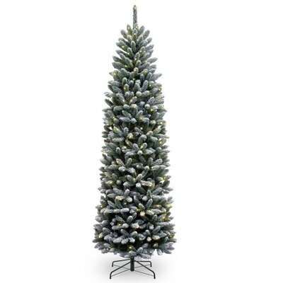 Snowy Kingswood 6.5ft Pencil Slim Tree