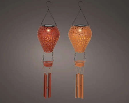 Solar Balloon Metal Steady 2Col  H.56Cm - image 1