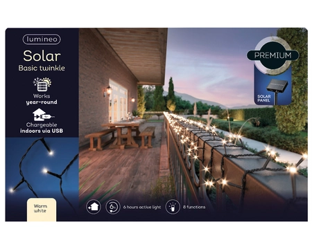 Solar Basic Lights black/warm white L36-W56-H133cm - image 2