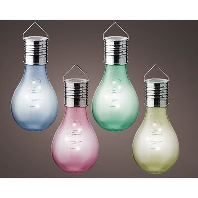 Solar Garden Light Steady H14.00cm-4L Asst