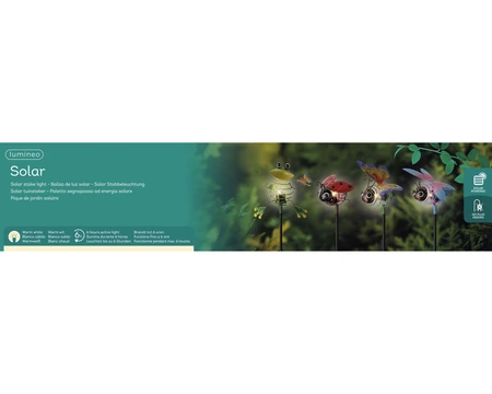 Solar Stake Light Metal Steady H.80Cm - image 3