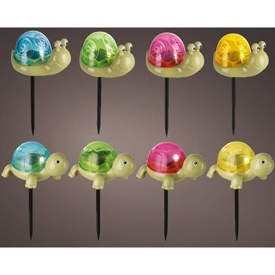 Solar Stake Light Steady H15cm-1L Asst