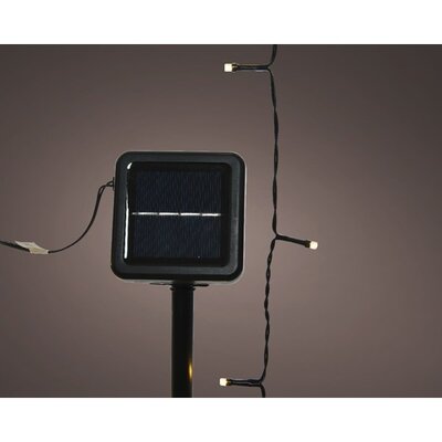Solar Stringlights Twinkle Effect L1990cm-200L Black